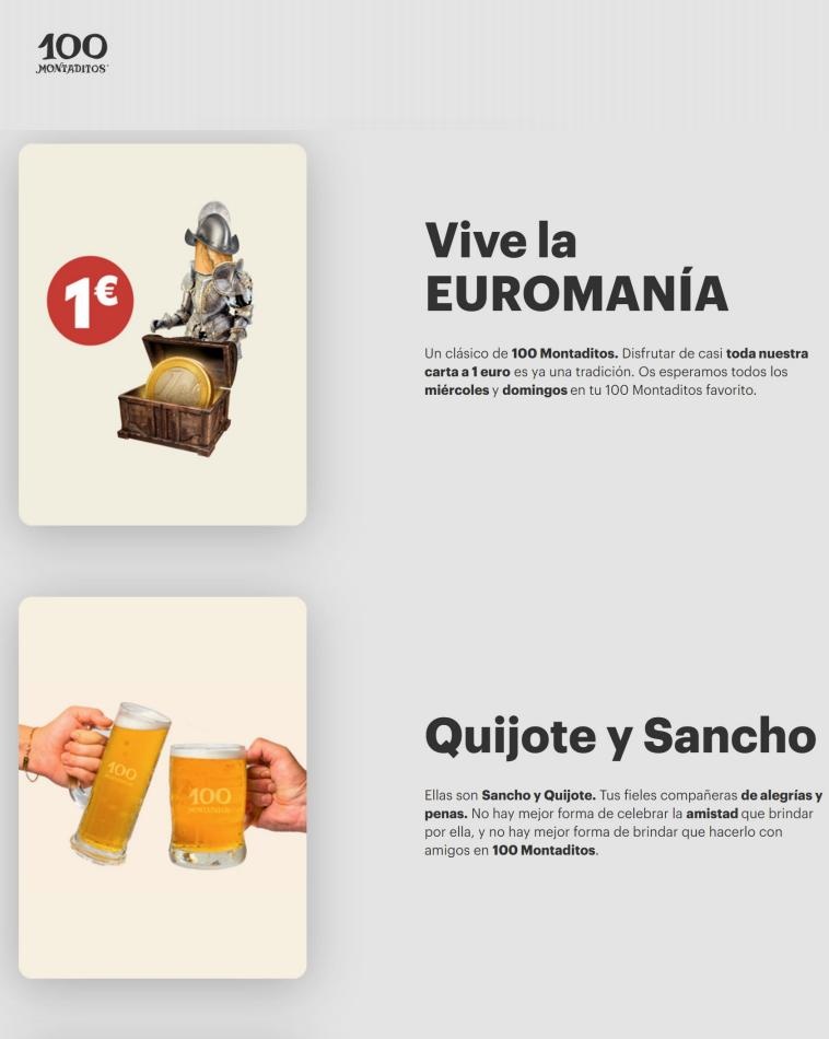 100 Montaditos canarias  Promociones 100 Montaditos  