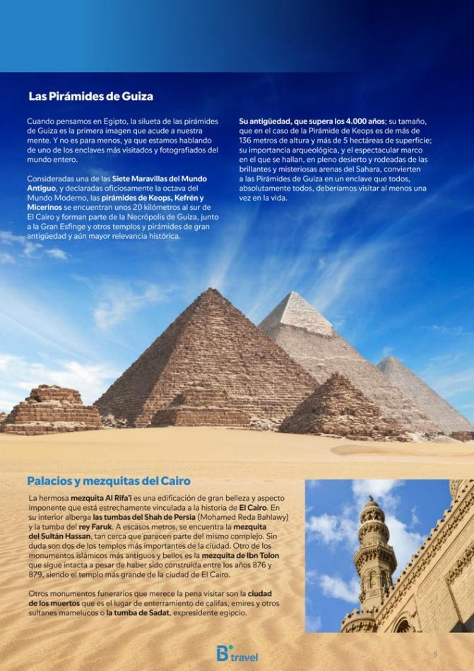 B The travel Brand canarias  Egipto 2023-2024 