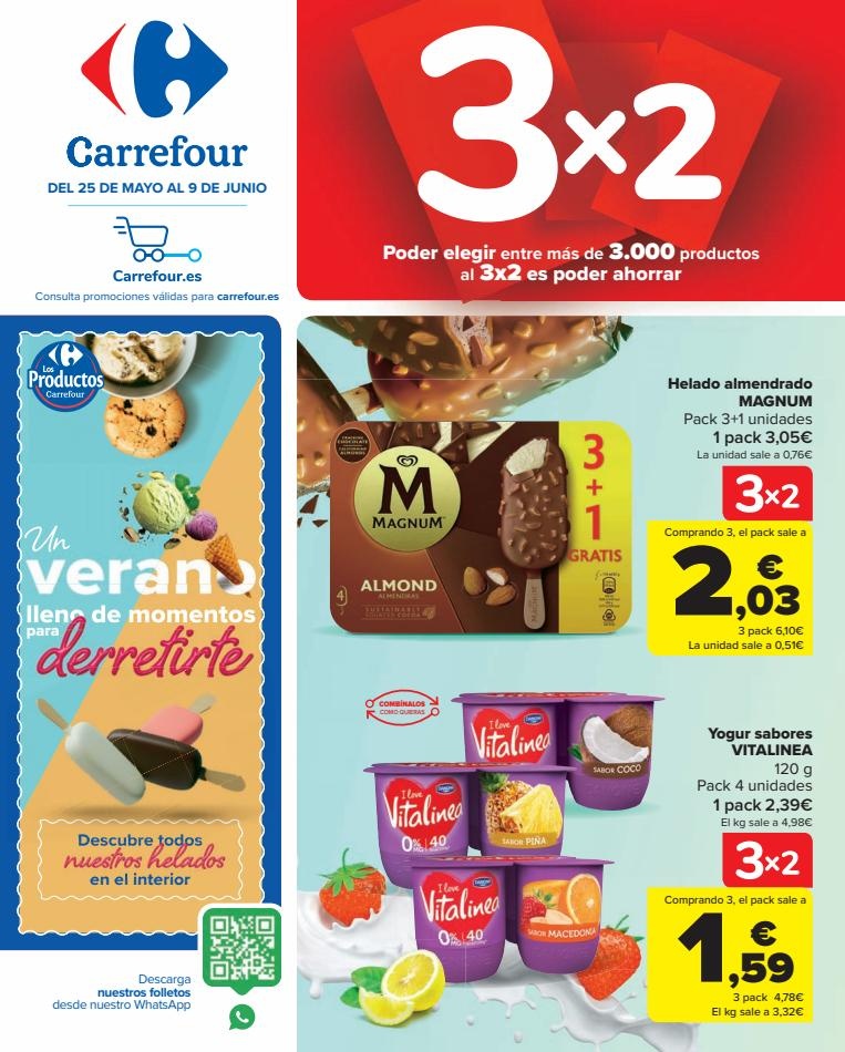 Carrefour canarias  3x2 