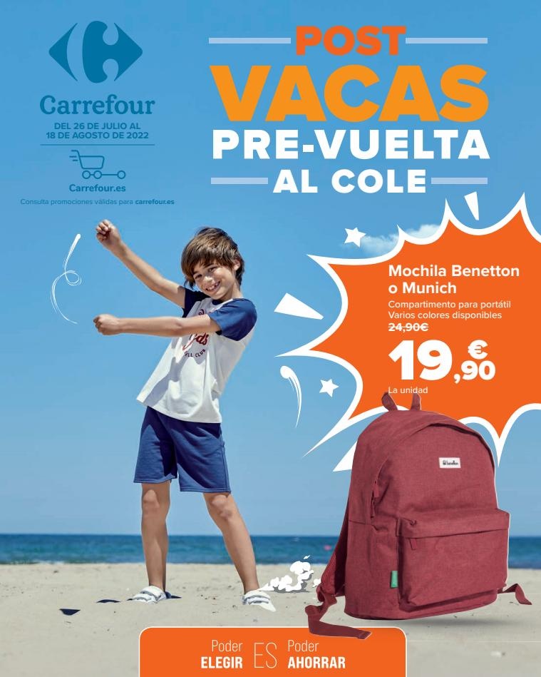Carrefour canarias  Adelantate a la Vuelta al Cole (Tecnología, papelería, uniformes escolares) 