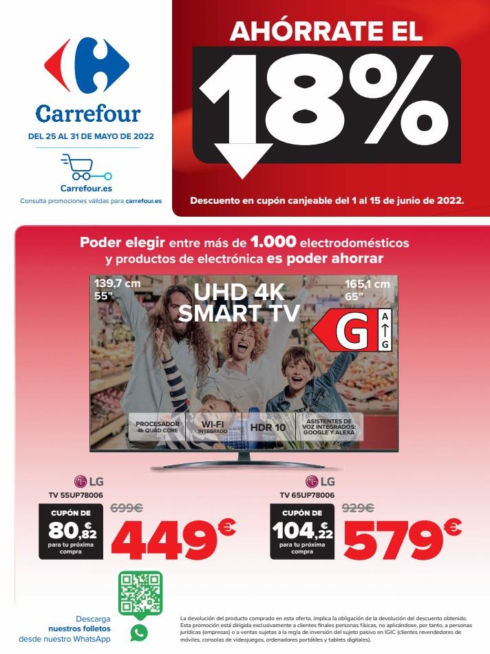 Carrefour canarias  Ahórrate el 18%  