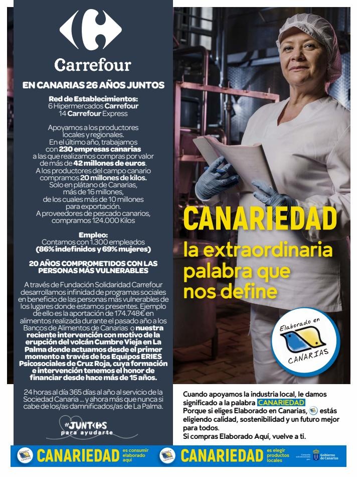 Carrefour canarias  Nos gustan las Islas Canarias 