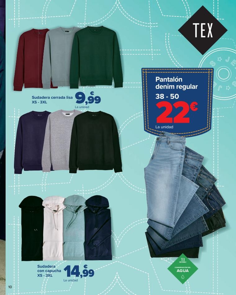 Carrefour canarias  VAQUEROS Y DEPORTE 