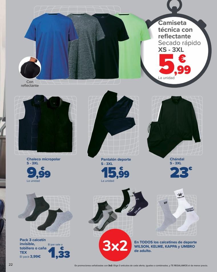 Carrefour canarias  VAQUEROS Y DEPORTE 