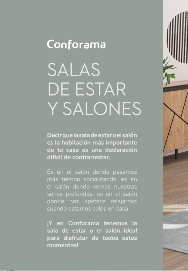 Conforama canarias  Colección Salones 2023 