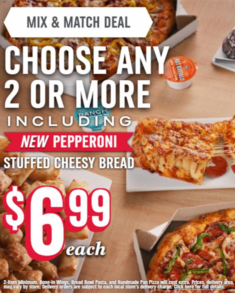 Dominos Pizza canarias  Domino's Pizza Summer Catalog 