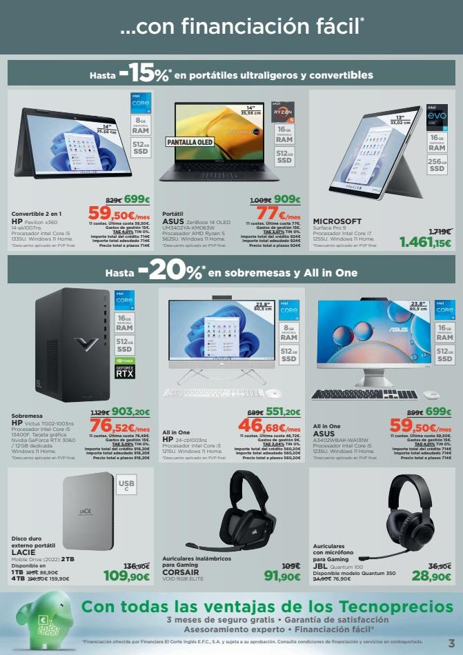 El Corte Inglés canarias  Electrónica  ofertas