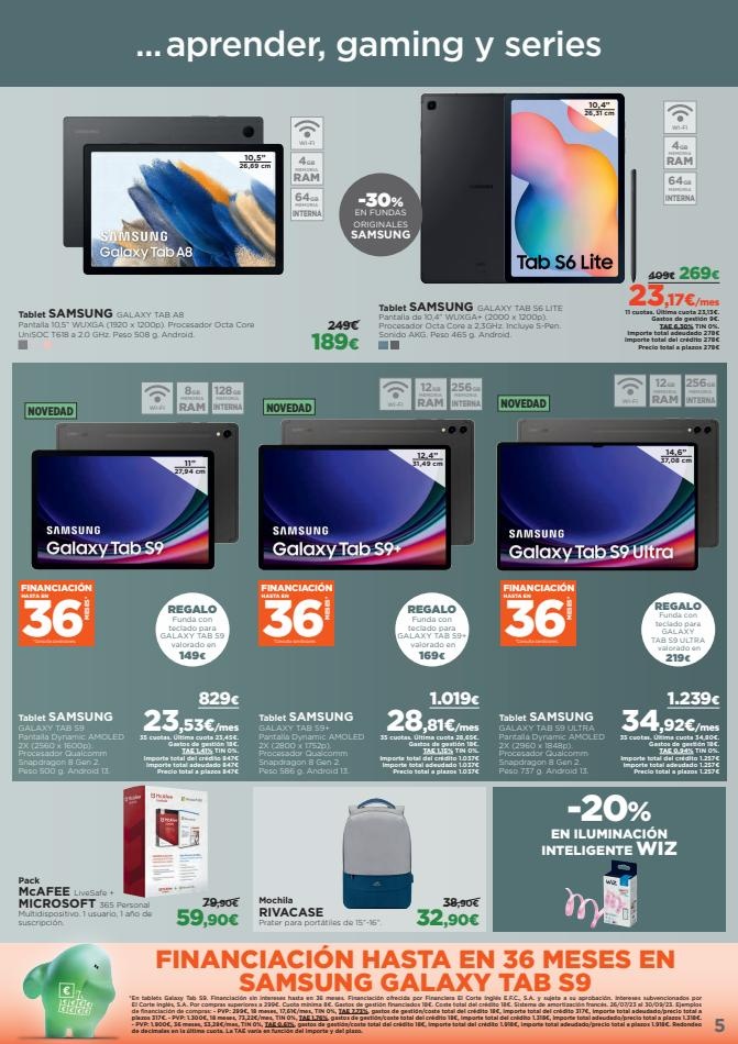 El Corte Inglés canarias  Electrónica  ofertas