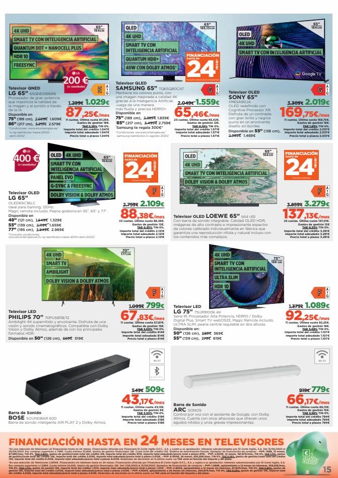 El Corte Inglés canarias  Electrónica  ofertas