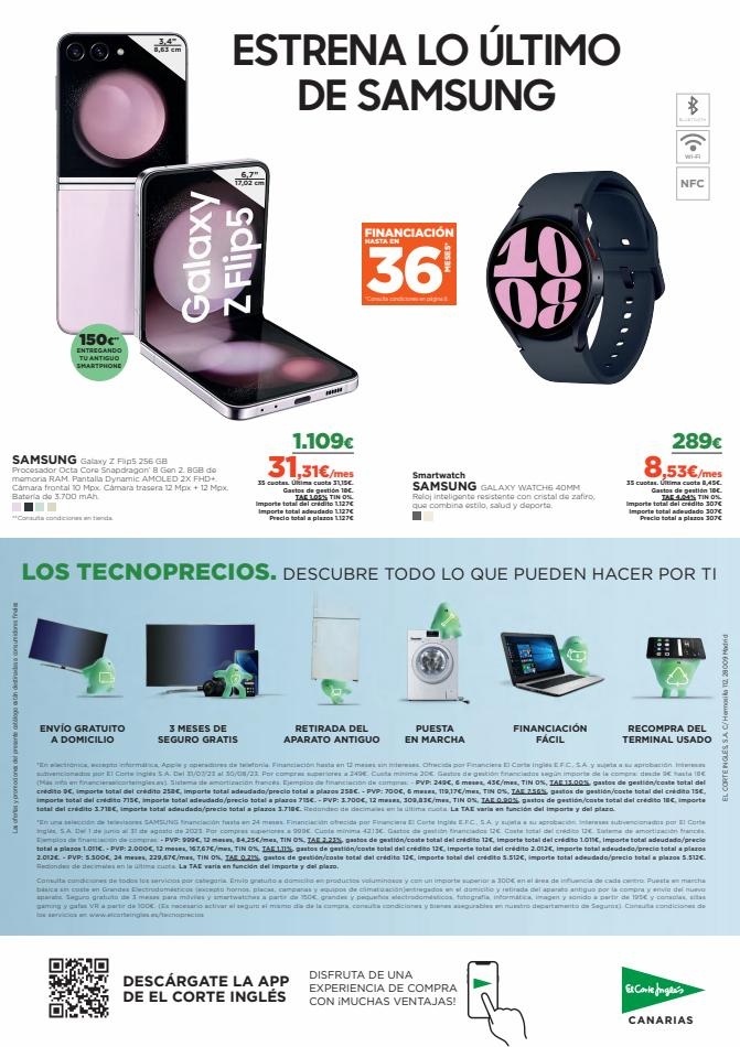 El Corte Inglés canarias  Electrónica  ofertas