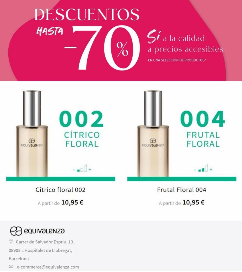 Equivalenza canarias  Equivalenza Descuentos de hasta el 70% 