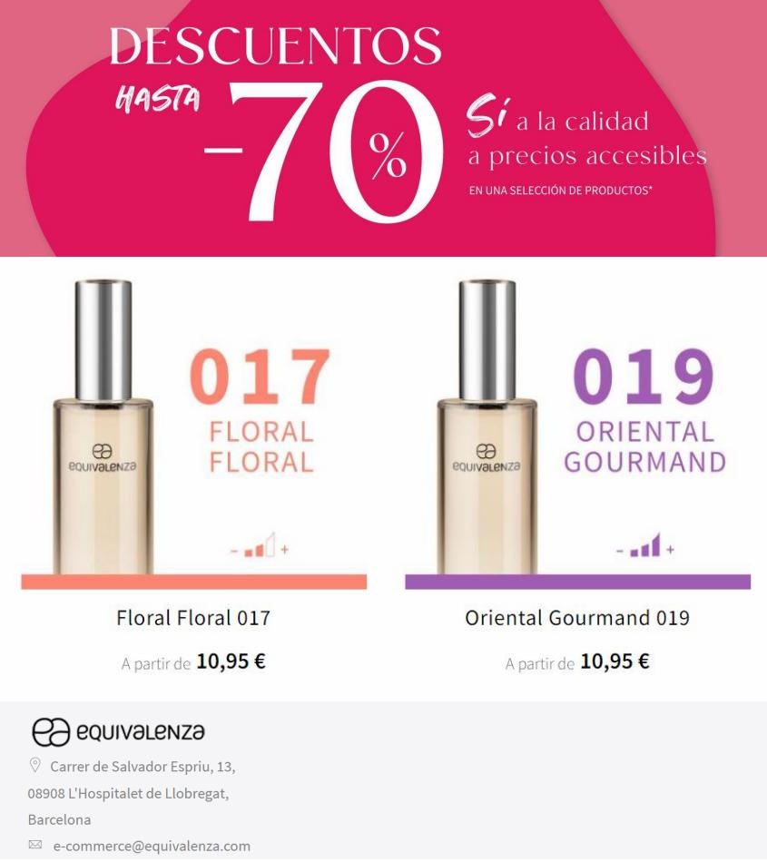 Equivalenza canarias  Equivalenza Descuentos de hasta el 70% 