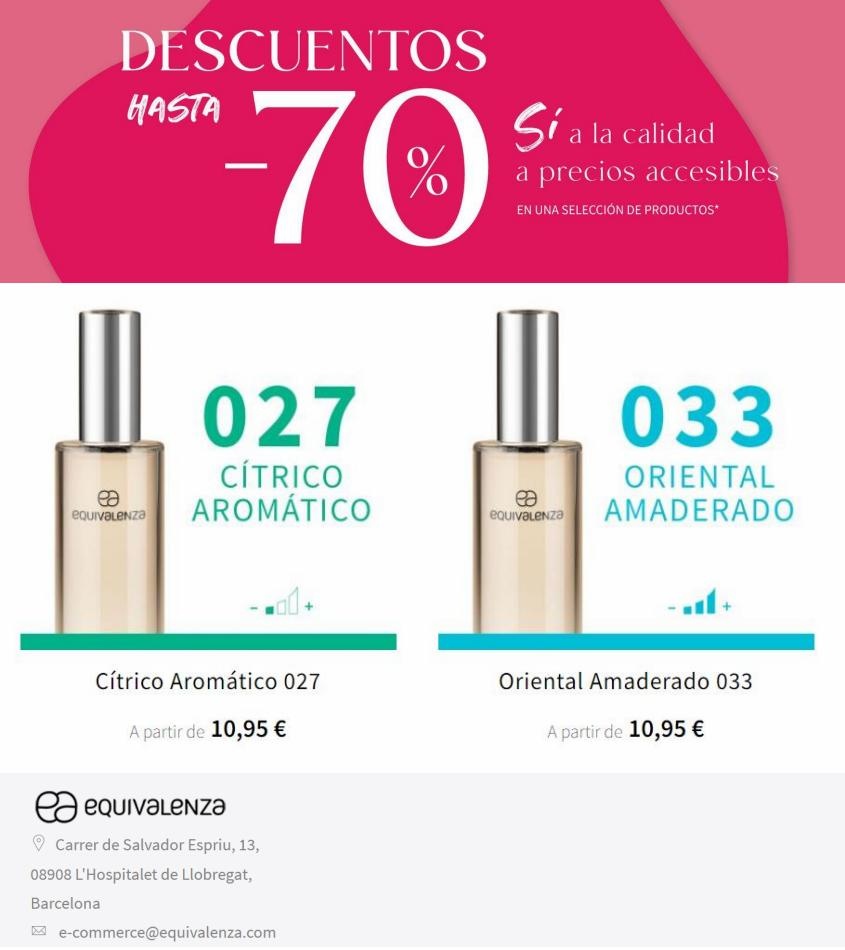 Equivalenza canarias  Equivalenza Descuentos de hasta el 70% 