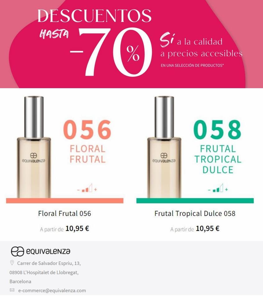 Equivalenza canarias  Equivalenza Descuentos de hasta el 70% 