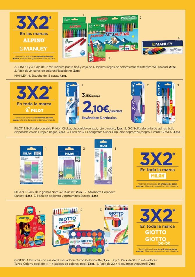 Hipercor canarias  Vuelta al cole 