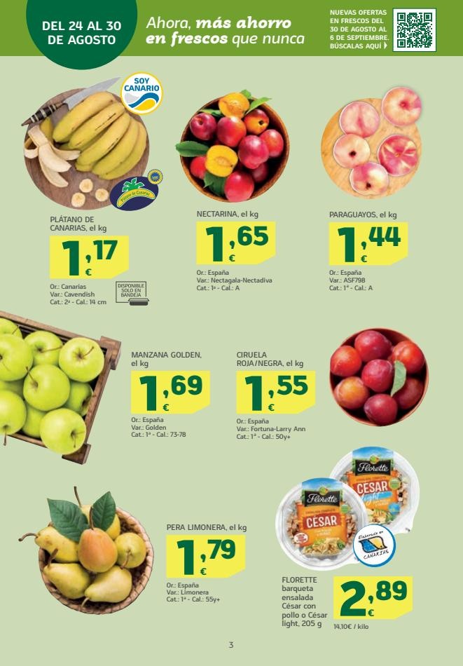 HiperDino canarias  Ofertas desde el 24 de agosto 
