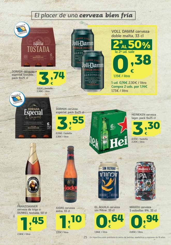 HiperDino canarias  Ofertas desde el 24 de agosto 