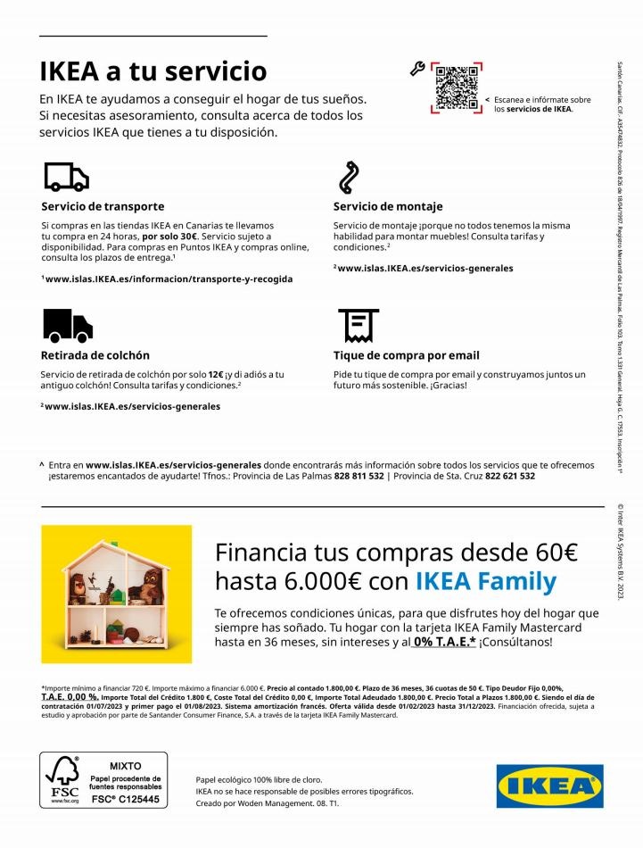 Ikea canarias  IKEA Confort 