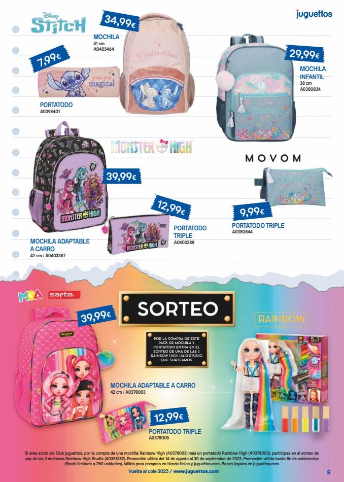 Juguettos canarias  Vuelta al cole 2023 