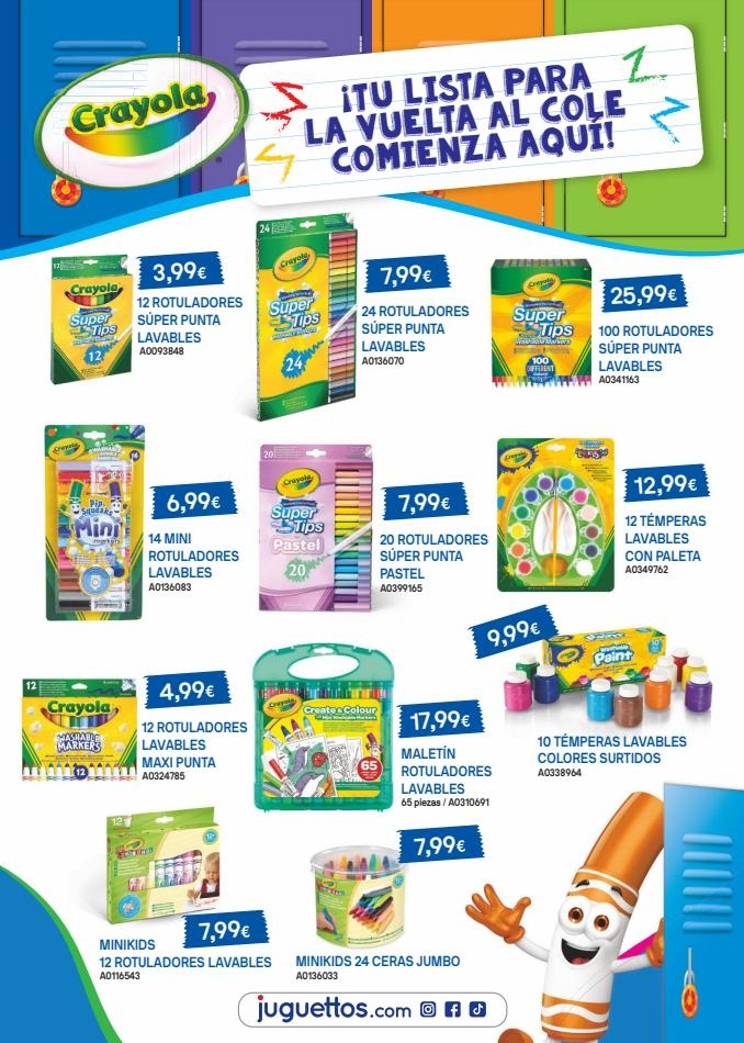 Juguettos canarias  Vuelta al cole 2023 