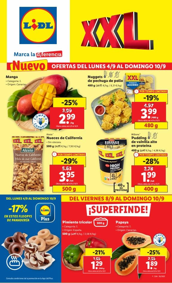 Lidl canarias  XXL 