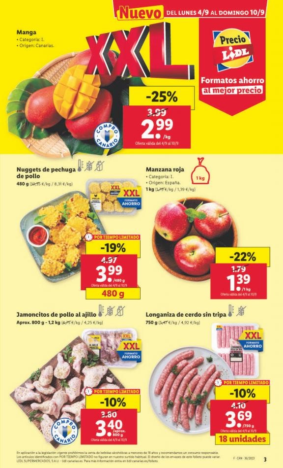 Lidl canarias  XXL 