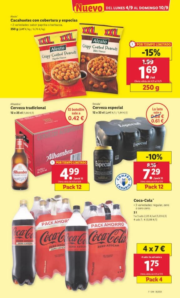 Lidl canarias  XXL 