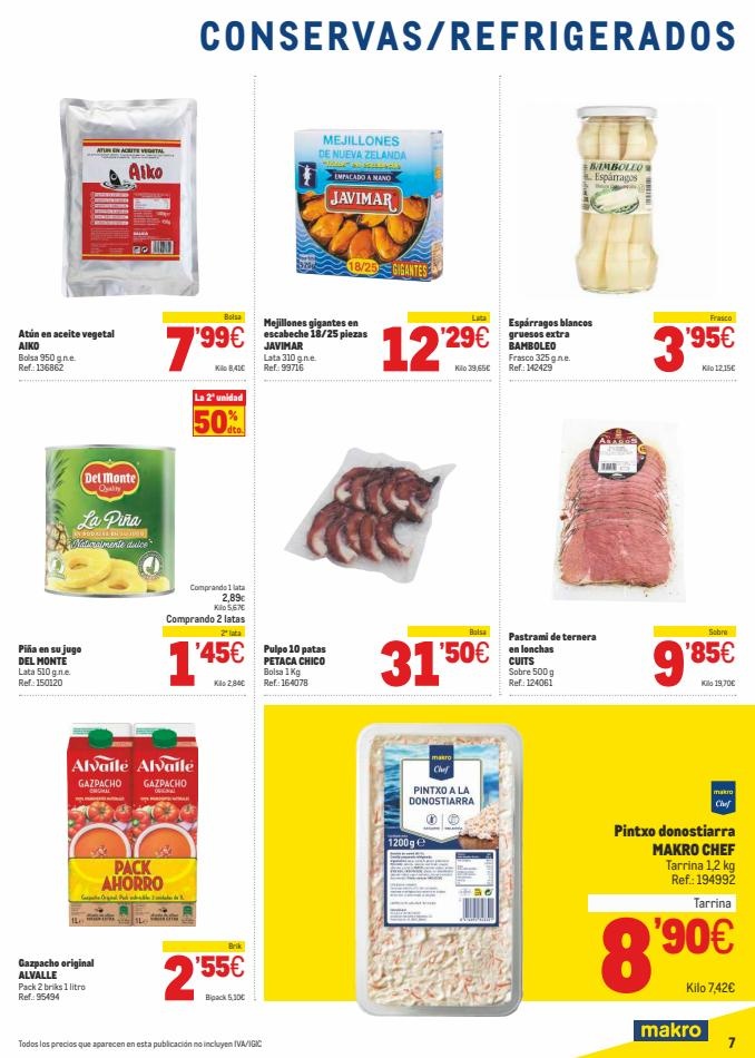 Makro canarias  Makro Oferta - Bares & Restaurantes - Canarias  ofertas
