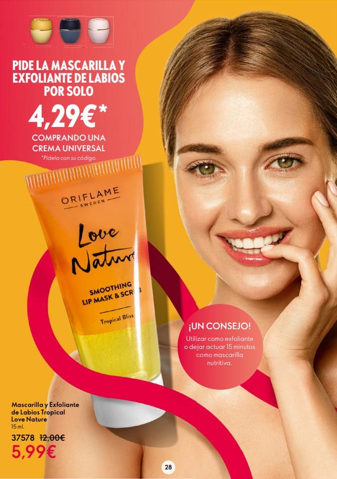Marco Aldany canarias  Catálogo Oriflame 