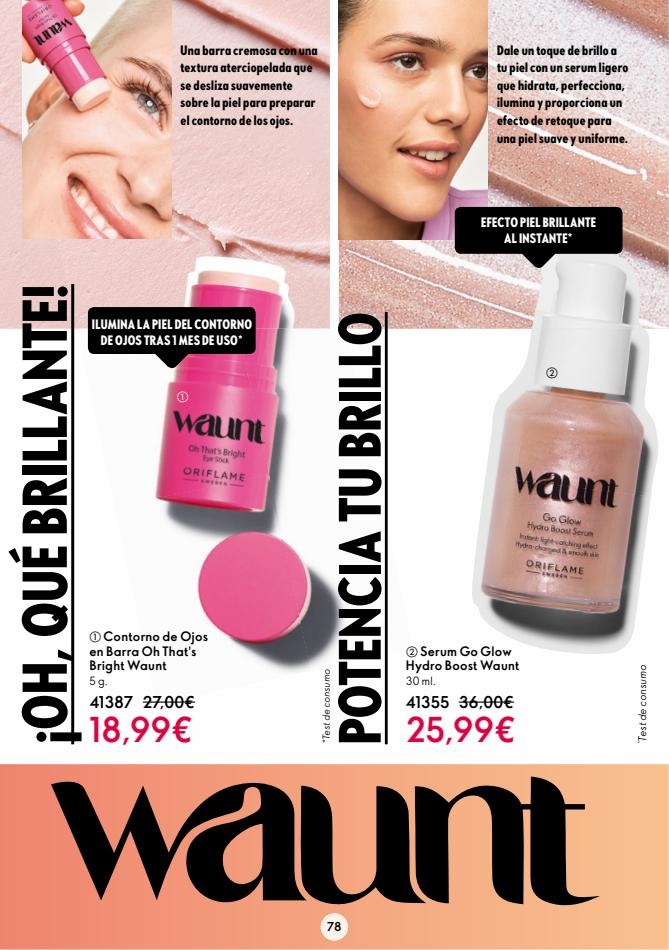 Marco Aldany canarias  Catálogo Oriflame 