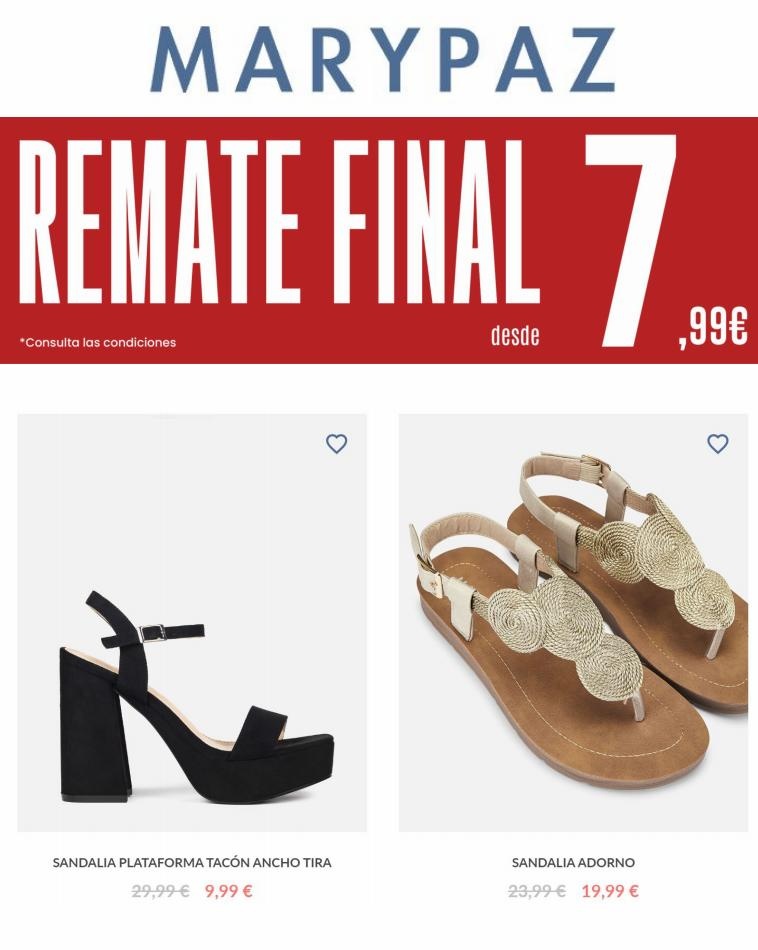 MARYPAZ canarias  Remate final en MARYPAZ 