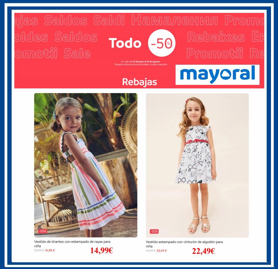 Mayoral canarias  Todo con el 50% 