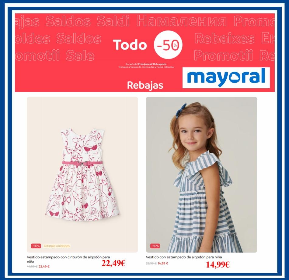 Mayoral canarias  Todo con el 50% 