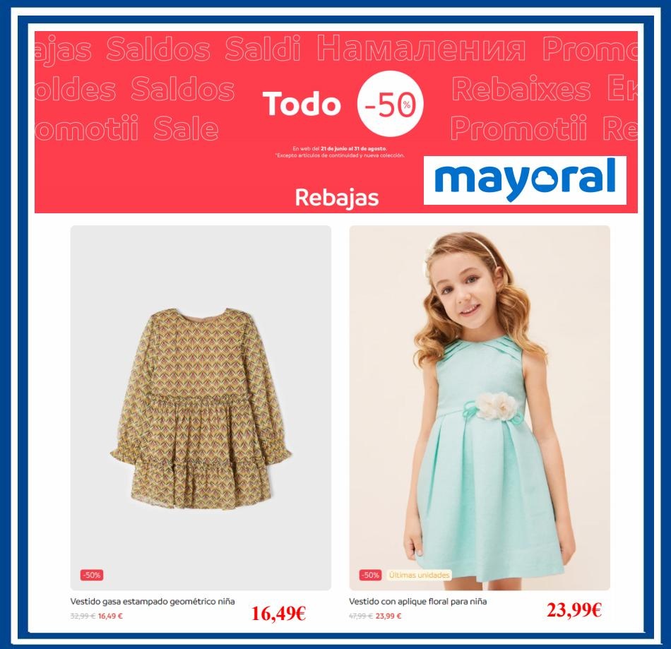 Mayoral canarias  Todo con el 50% 