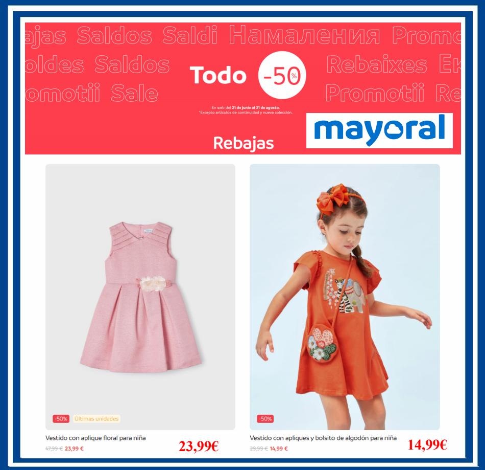 Mayoral canarias  Todo con el 50% 