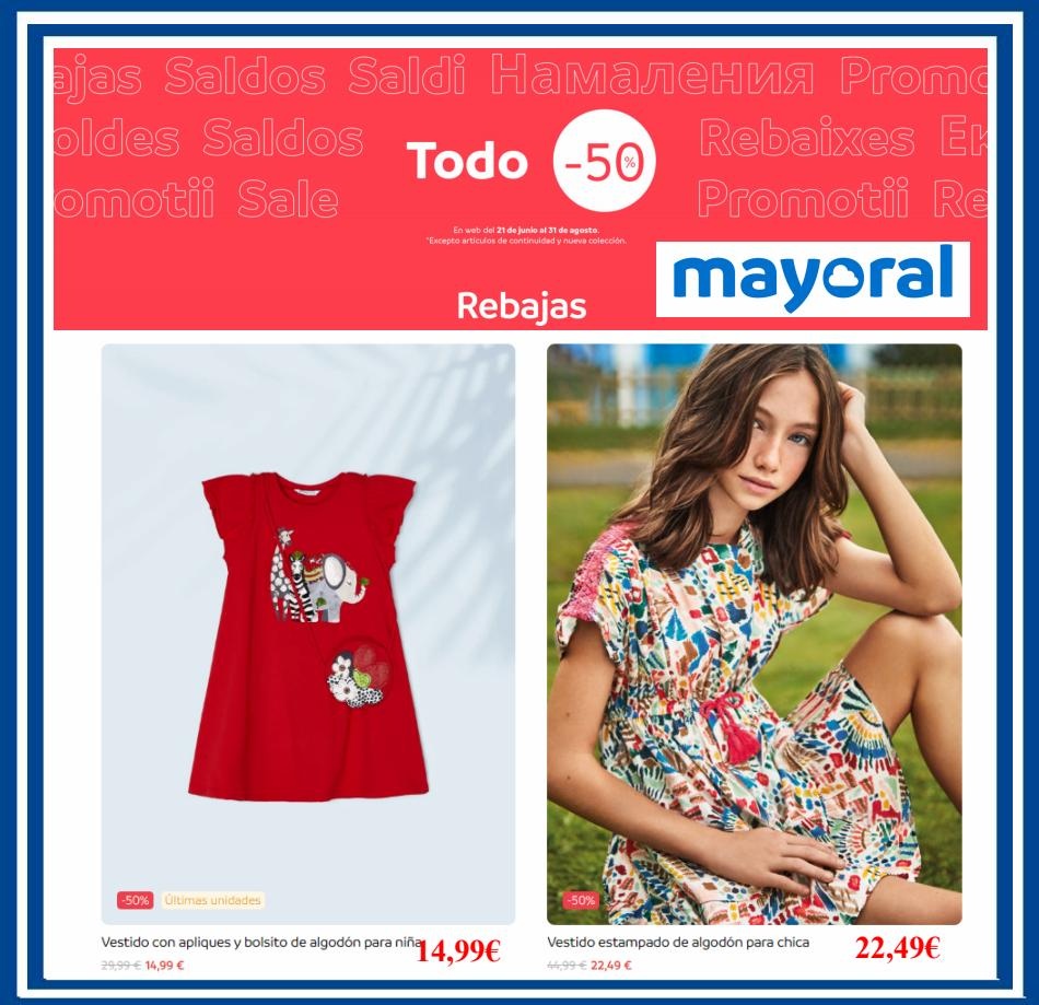 Mayoral canarias  Todo con el 50% 