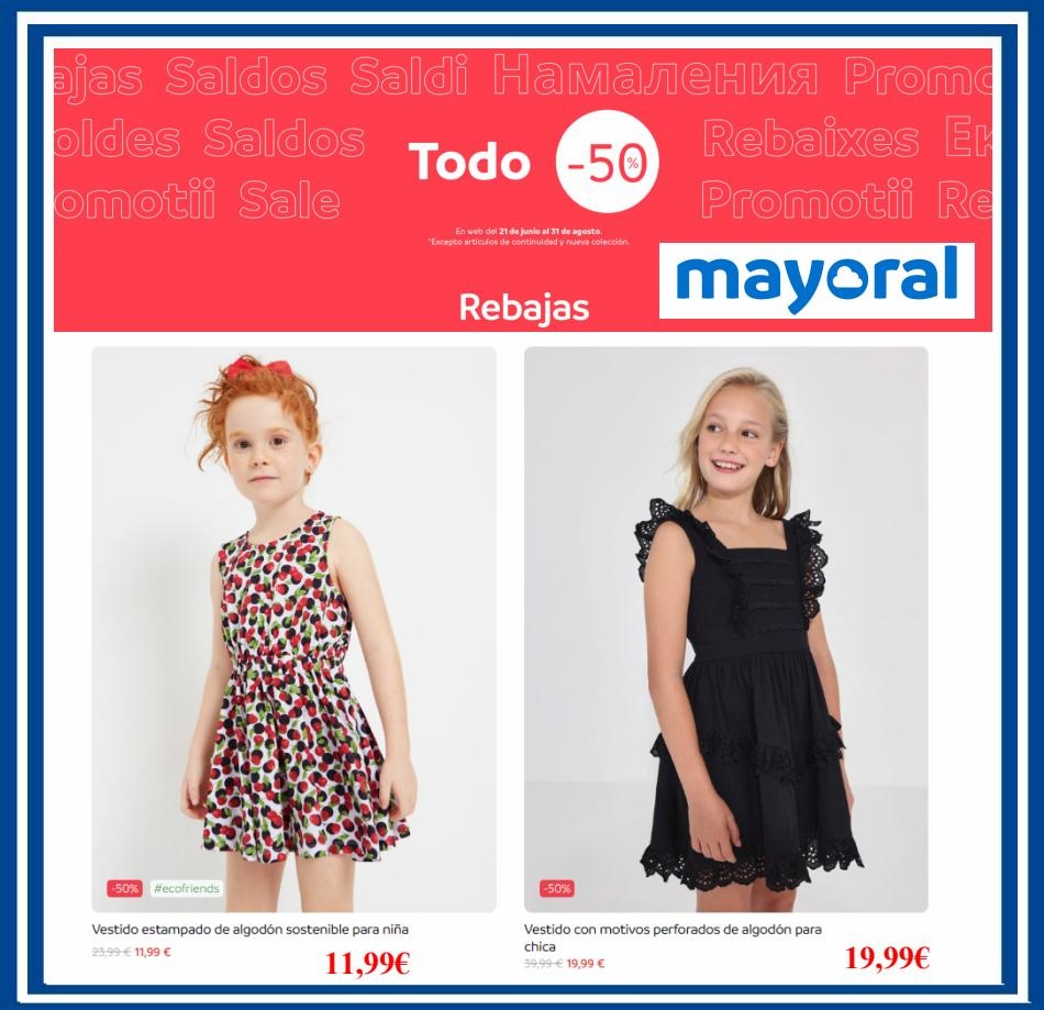 Mayoral canarias  Todo con el 50% 