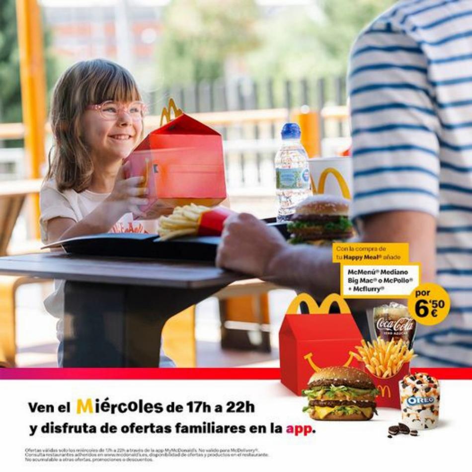 McDonalds canarias  Disfruta de las mejores ofertas familiares de Miércoles 