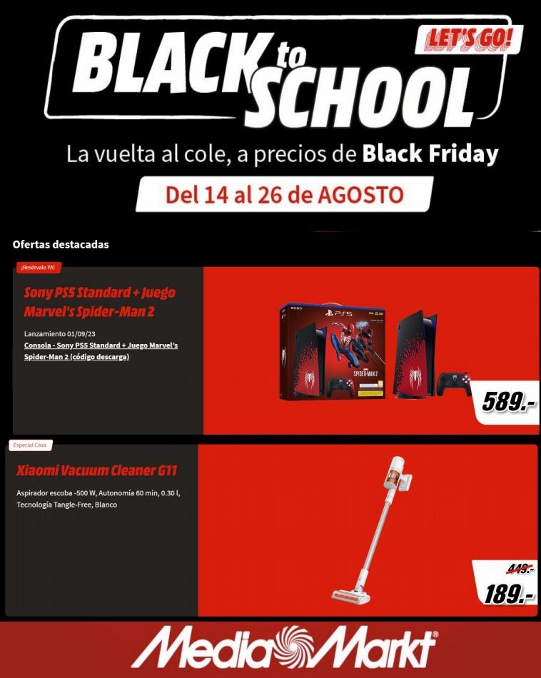 MediaMarkt  canarias  Back to school 