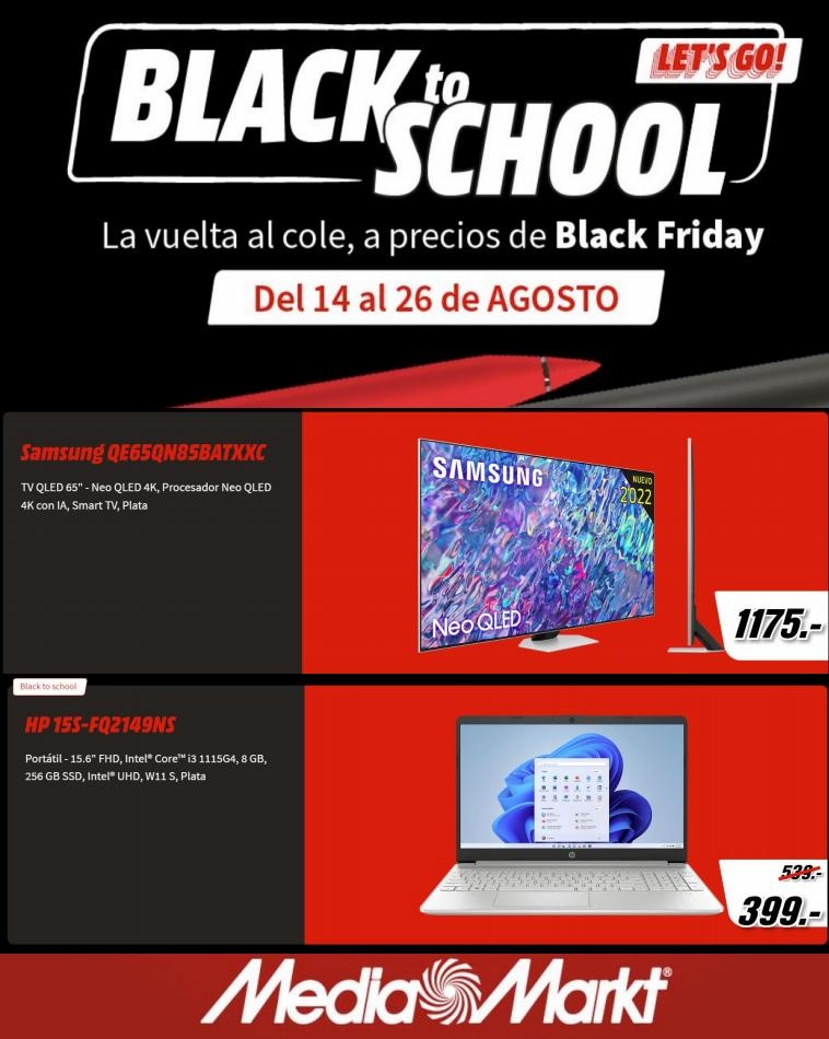 MediaMarkt  canarias  Back to school 