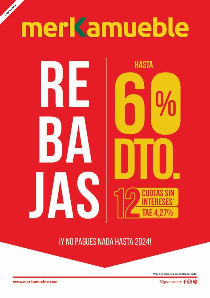Merkamueble canarias  Rebajas Merkamueble 2023 