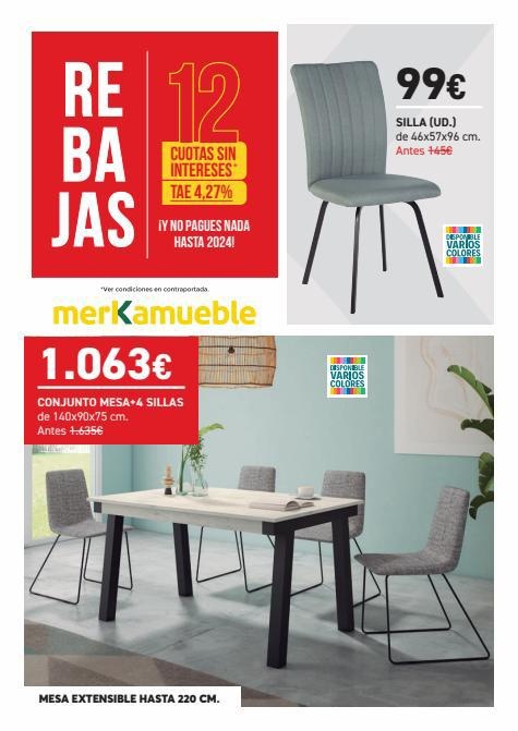 Merkamueble canarias  Rebajas Merkamueble 2023 