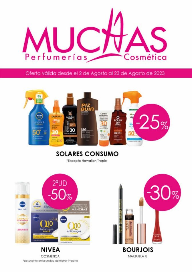 Muchas Perfumerías canarias  Ofertas especiales Muchas Perfumerías  ofertas