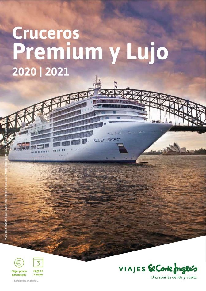 Viajes El Corte Inglés canarias   Cruceros Premium   ofertas