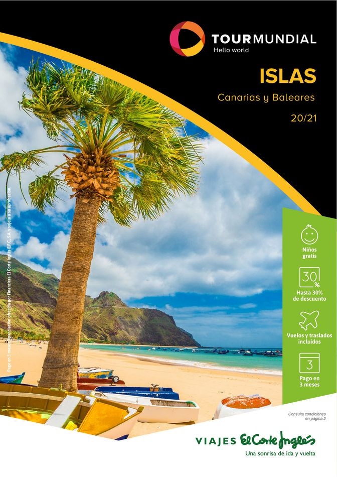 Viajes El Corte Inglés canarias   Islas 2021   ofertas