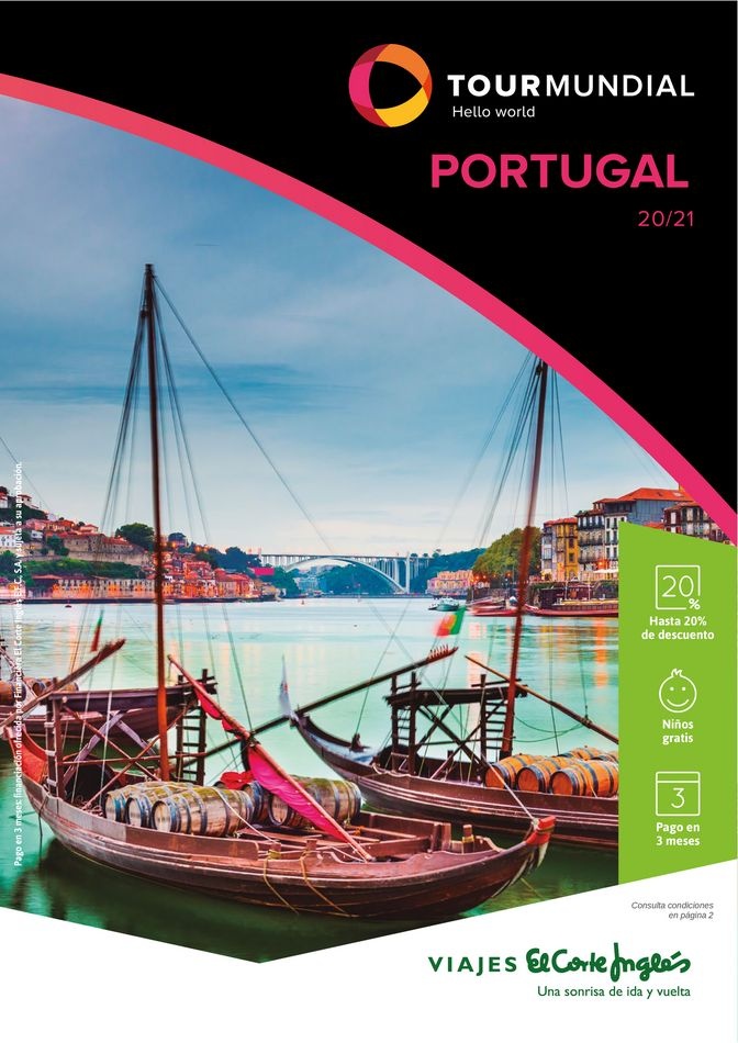 Viajes El Corte Inglés canarias   Portugal 2021  