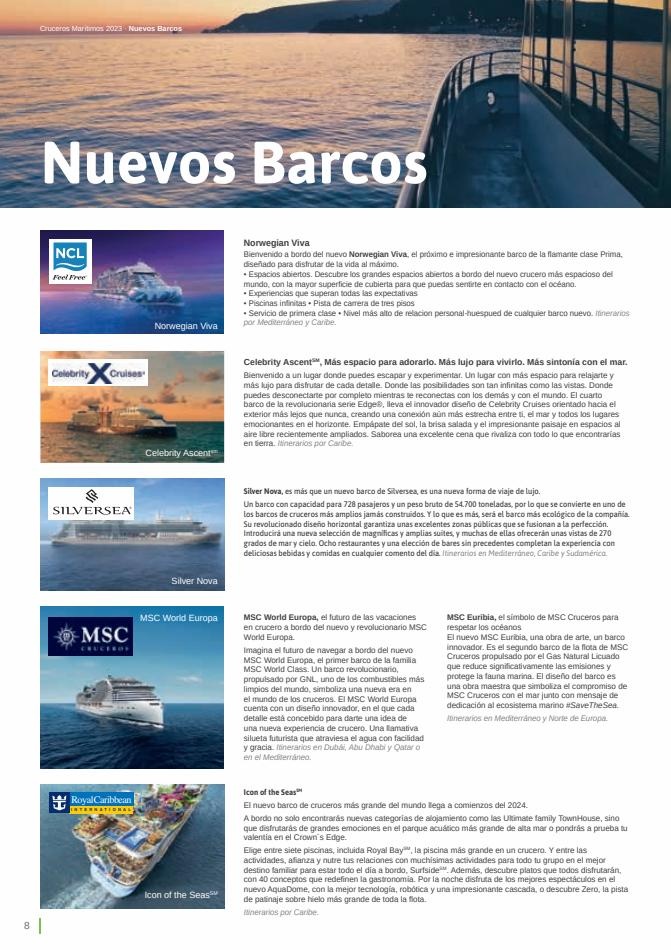 Viajes El Corte Inglés canarias  Cruceros marítimos 
