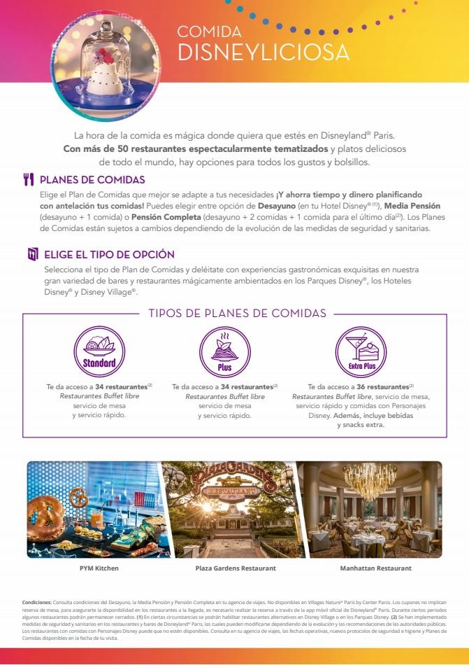 Viajes El Corte Inglés canarias  Folleto Disney 30 Aniversario Gran Final 