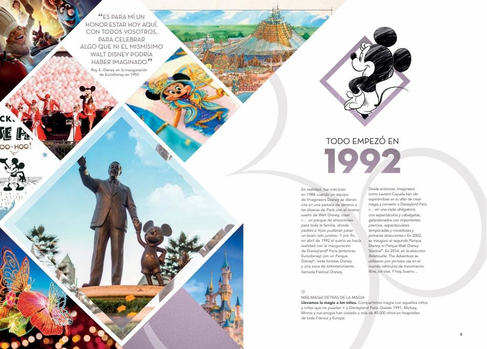 Viajes El Corte Inglés canarias  Folleto Disney 30 Aniversario 