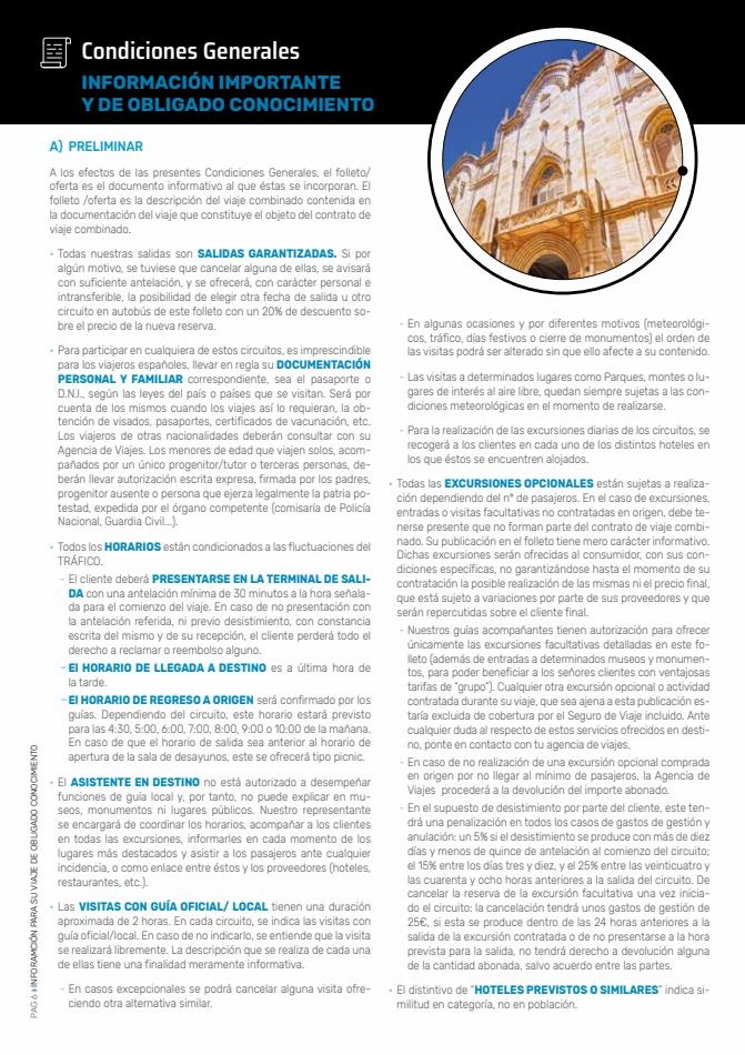 Viajes Eroski canarias  Circuitos Culturales 2023 